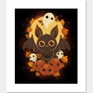 Pumpkins and Ghosts! Posters and Art